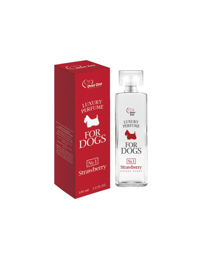 Perfumy dla psa o zapachu truskawek 100 ml