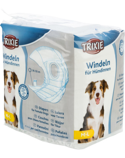 TRIXIE Pieluchy dla suczki M-L 12szt