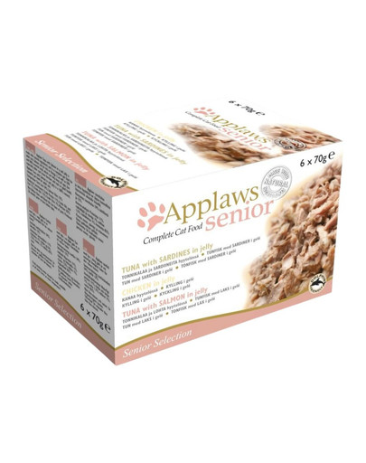 Cat Tin Multipack 6 x 70 g Senior Selection mokra karma dla kota