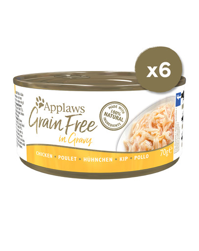 Cat Tin Grain Free 6 x 70 g mokra karma dla kota kurczak w sosie