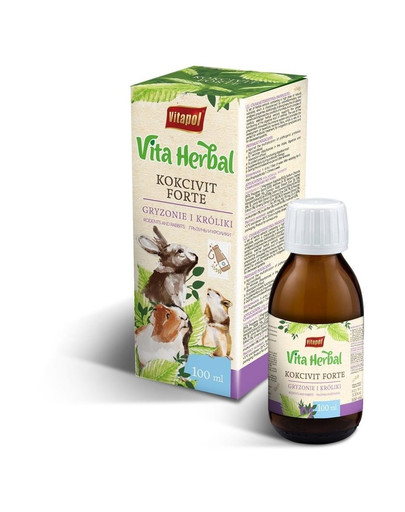 Vita Herbal Kokcivit Forte preparat przeciw kokcydiozie dla gryzoni i królika 100 ml