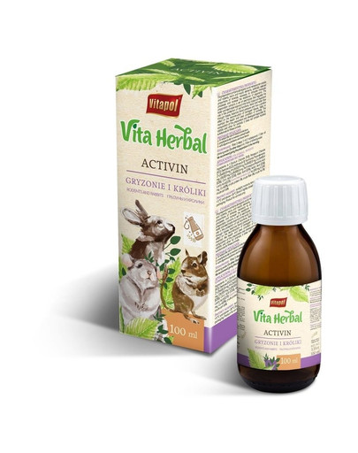 Vita Herbal Activin dla gryzoni i królika 100 ml