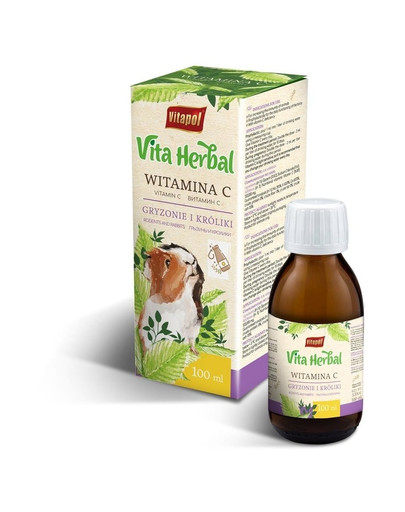Vita Herbal Witamina C dla gryzoni i królika 100 ml
