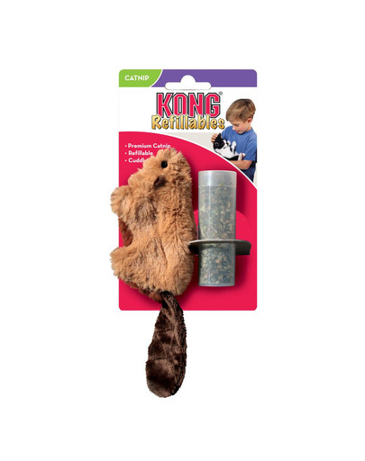 Refillables Beaver zabawka dla kota z kocimiętką bóbr
