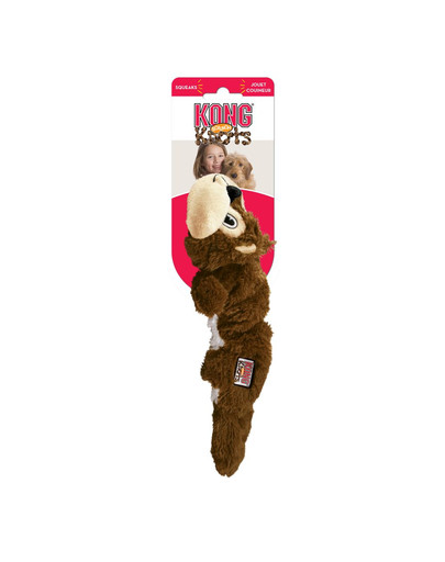 Knots Scrunch Squirrel zabawka dla psa wiewiórka M/L