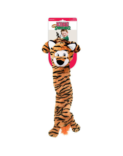 Stretchezz Jumbo Tiger zabawka dla psa tygrys XL