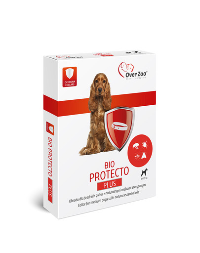 Bio Protecto Plus 60 cm obroża pielęgnacyjno-ochronna dla średnich psów