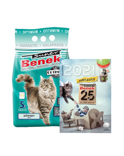 BENEK Super optimum galapagos 5 L + kalendarz