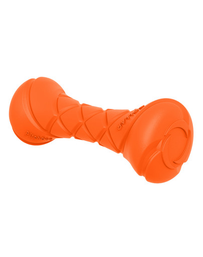 PitchDog Game barbell orange zabawka dla psa 7x19 cm