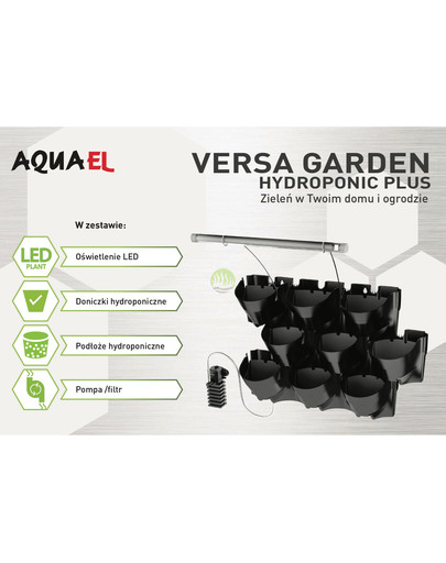 Moduł ścienny versa garden plus