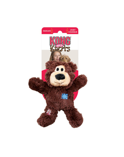 Knots Wild Bear Assorted zabawka dla psa miś XS