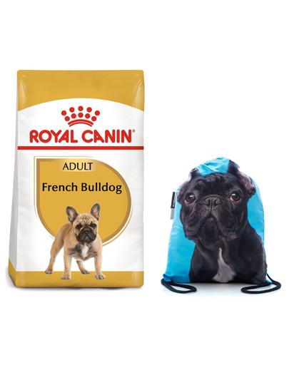 ROYAL CANIN French Bulldog adult 9 kg + plecak worek