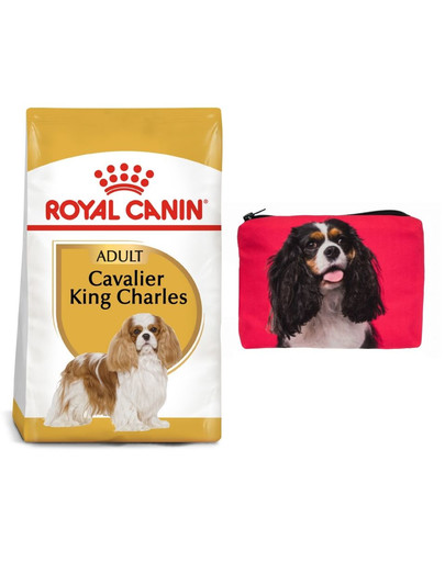 ROYAL CANIN Cavalier King Charles Spaniel Adult 7,5 kg + Kosmetyczka piórnik materiałowy