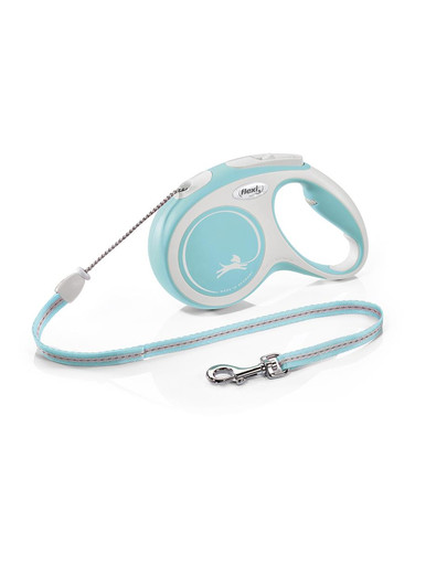 New Comfort M Cord 5m light blue smycz automatyczna