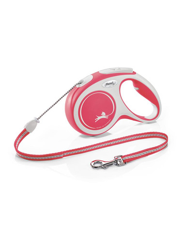 New Comfort M Cord 5 m red smycz automatyczna