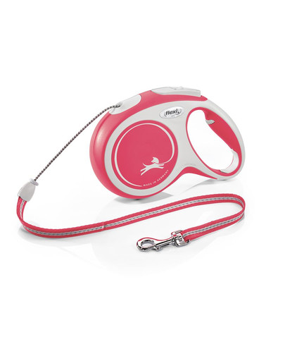 New Comfort M Cord 8 m red smycz automatyczna