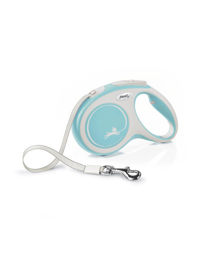 New Comfort M Tape 5 m light blue smycz automatyczna