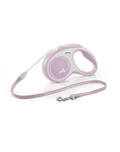 New Comfort S Cord 5 m rose smycz automatyczna