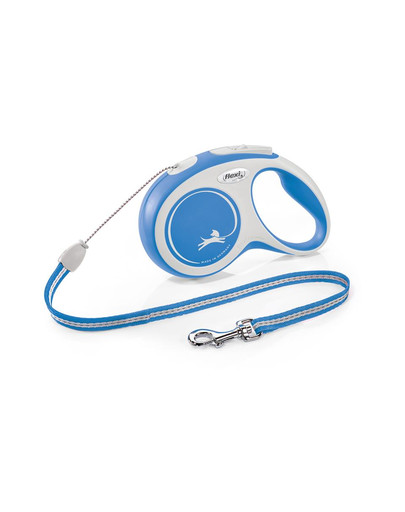 New Comfort S Cord 8 m blue smycz automatyczna