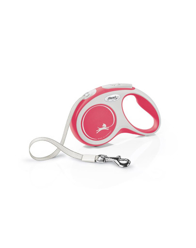 New Comfort S Tape 5 m red smycz automatyczna