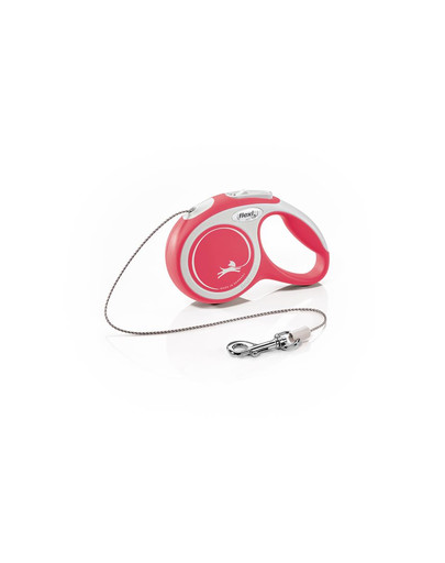 New Comfort XS Cord 3 m red smycz automatyczna