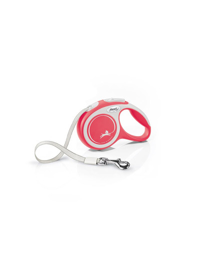 New Comfort XS Tape 3 m red smycz automatyczna