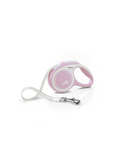 New Comfort XS Tape 3 m rose smycz automatyczna