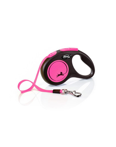 New Neon S Tape 5 m pink smycz automatyczna