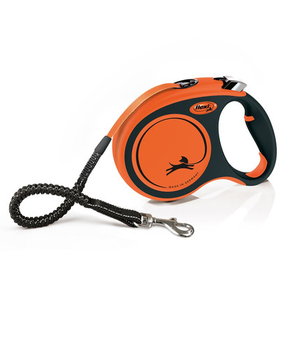 Xtreme L Tape 5 m orange smycz automatyczna