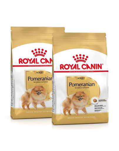 ROYAL CANIN Pomeranian Adult 2x3 kg karma sucha dla psów dorosłych rasy szpic miniaturowy