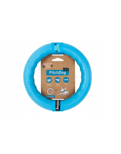 Pitch Dog blue 20` ring dla psa niebieski 20 cm