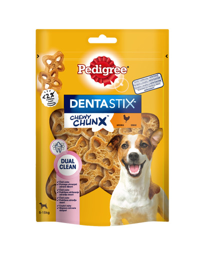 Dentastix Chewy ChunX Mini 68g dentystyczne przysmaki dla dorosłego psa ras małych i średnich