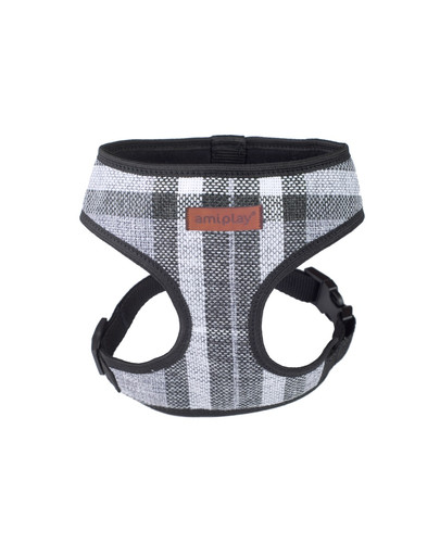 London Szelki Scout XS max 23 x 25-40 cm Szary