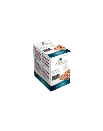 APPLAWS Cat Pouch Multipack 48x70 g Fish Selection mokra karma dla kota z rybą