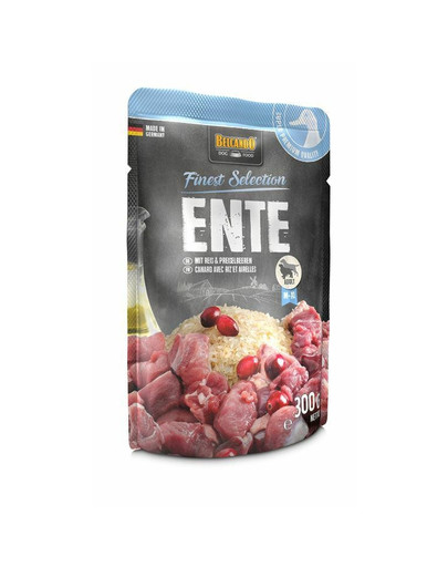 Finest Selection Kaczka, ryż i żurawina 300 g mokra karma dla psa