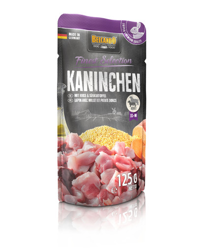 Finest Selection Królik, proso i ziemniaki 125 g mokra karma dla psa