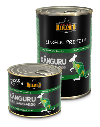 Single Protein Kangur 200 g mokra karma dla psa