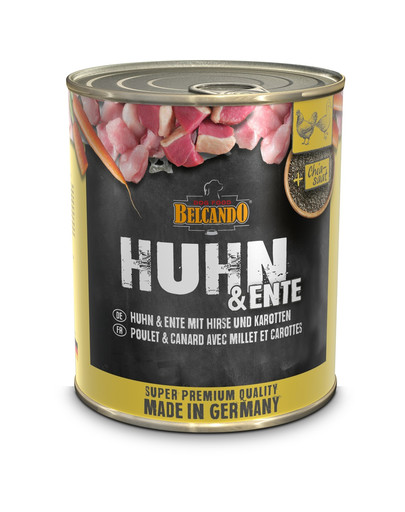 Super Premium Kurczak, kaczka i proso 800 g mokra karma dla psa