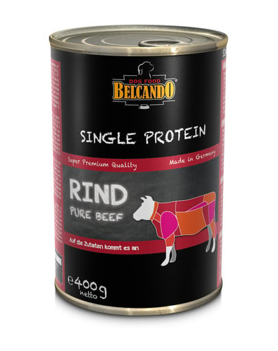 Single Protein Wołowina 400 g mokra karma dla psa