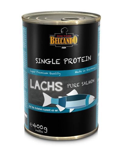 Single Protein Łosoś 400 g mokra karma dla psa
