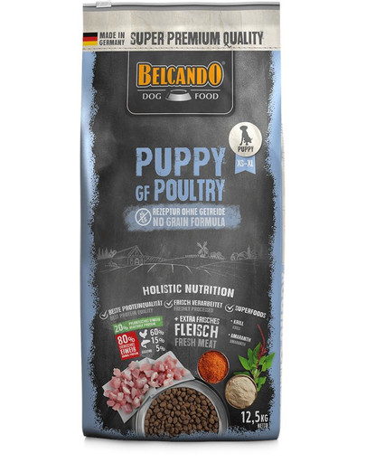 BELCANDO Finest Grain Free Puppy Poultry 12,5 kg sucha karma dla szczeniąt