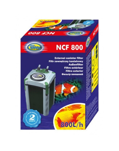 Filtr zewnętrzny Aqua Nova NCF-800