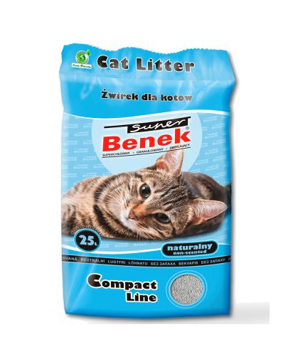 BENEK Super Compact naturalny 25 l x 2 (50 l)