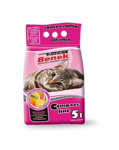 BENEK Super Compact cytrusowa świeżość 5 l x 2 (10 l)