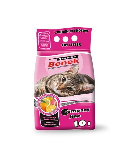 BENEK Super Compact cytrusowa świeżość 10 l x 2 (20 l)