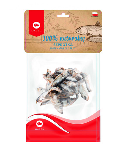 Szprotka suszona 150 g przysmak dla psa