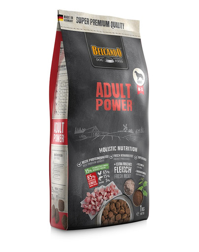 Power M-XL 1 kg sucha karma dla bardzo aktywnych psów oraz suk w okresie rozrodczym