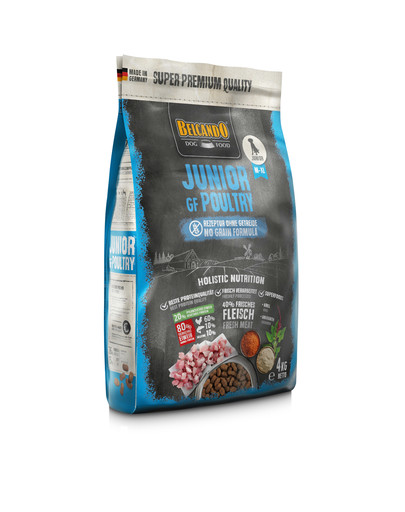 Finest Grain Free Junior Poultry M-XL 4 kg sucha karma dla szczeniąt ras średnich i dużych