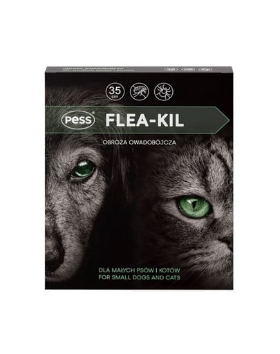 Flea-Kil Obroża owadobójcza dla małych psów i kotów 35 cm