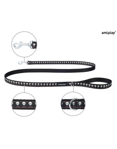 Joy Smycz S 150 x 1cm Czaszki